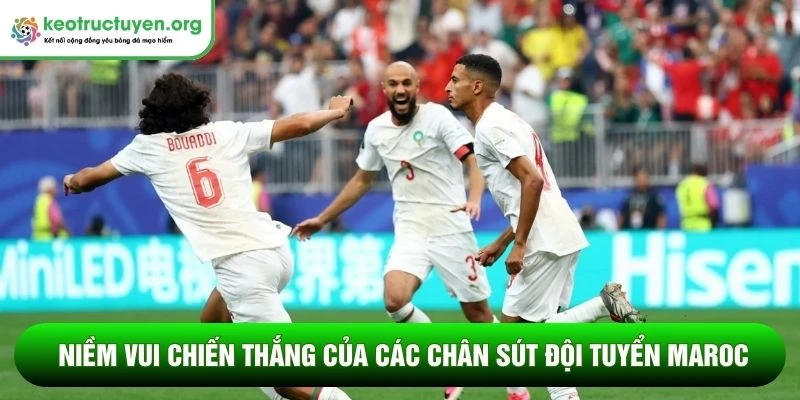 Tỷ lệ kèo trận Canada vs Maroc 05/07 - Đội chủ nhà thất thủ Niềm vui chiến thắng của các chân sút đội tuyển Maroc